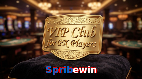 Main screen of Spribewin vip page for PK players